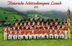 Foto der Historischen Schützenkompanie Lessach 2010